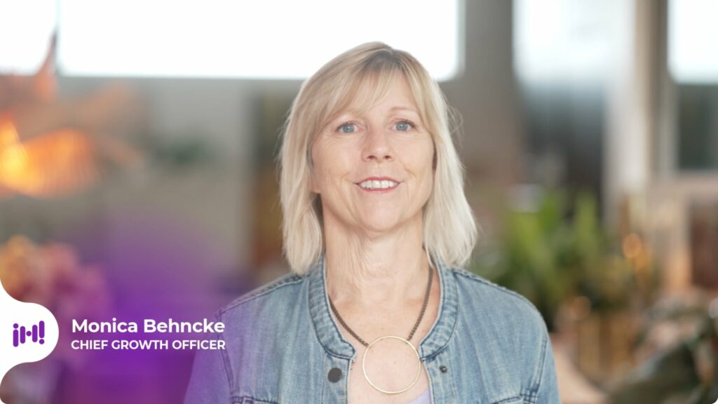 Monica Behncke, Chief Growth Officer. Click to watch video.
