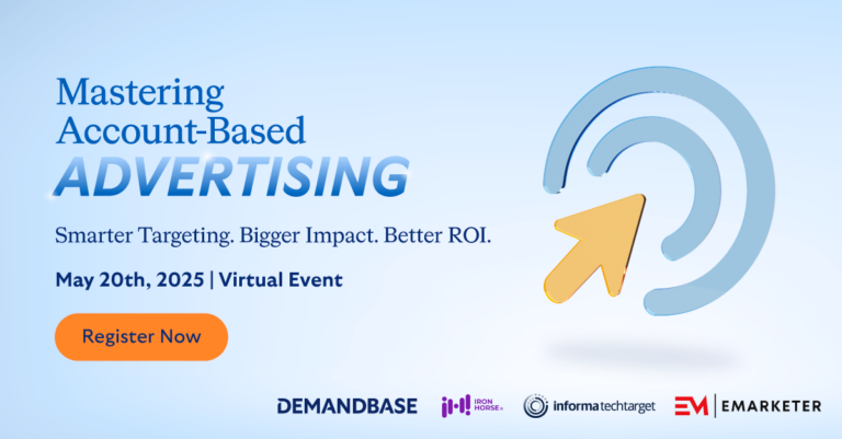 Account based advertising event